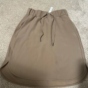 Lululemon Tan Skirt
